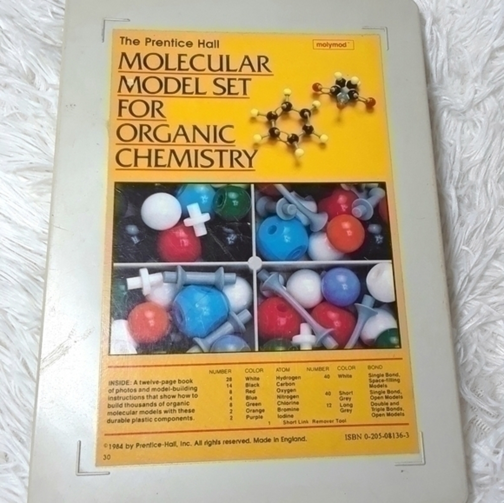 Prentice Hall Molecular Model Set For Organic Chem